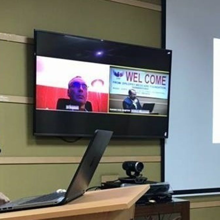 Live Video Link Presentation on EEG by Dr. Stephen Coates, UK